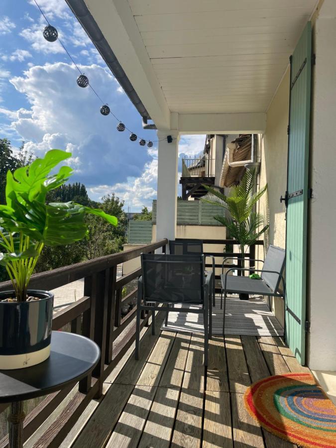 T3-Balcon Plein Sud-Acces Direct Au Bord Du Loing Διαμέρισμα Moret-sur-Loing Εξωτερικό φωτογραφία